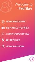 Profile Plus+ Anonymously Stalk Instagram Reposter โปสเตอร์