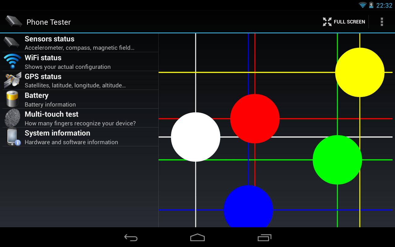 Phone test to. Phone Tester. Phone Screen Test. Phonetic Test. Android Hardware Testing Tool.