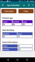 Age calculator screenshot 1