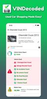 VIN Check Report for Used Cars پوسٹر