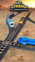 Train Oil Transporter 3D Affiche