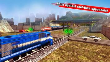 Train Racing Games 3D 2 Player Ekran Görüntüsü 1