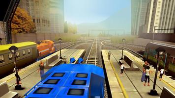 Train Racing Games 3D 2 Joueur Affiche