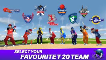 Cricket Championship League 3D capture d'écran 2