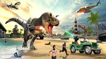 Dino T-Rex Simulator 3D स्क्रीनशॉट 1