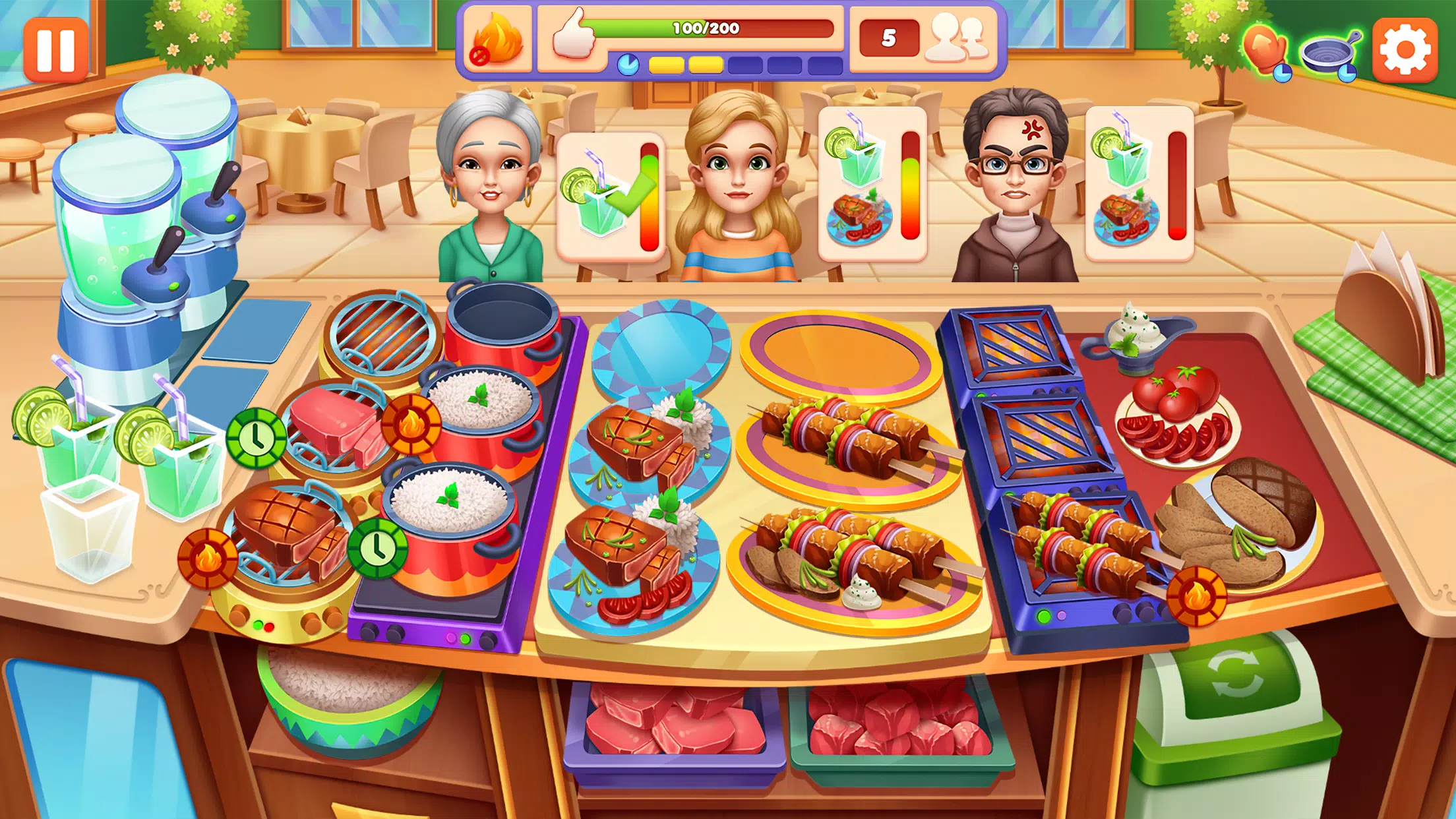 Download do APK de Jogos de Culinária para Android