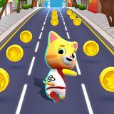 Pet runner - Cat run games آئیکن