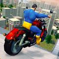 Super Hero Bike Mega Ramp - Racing Simulator