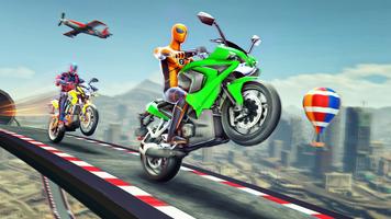 Super Hero Bike: Racing Game 海报