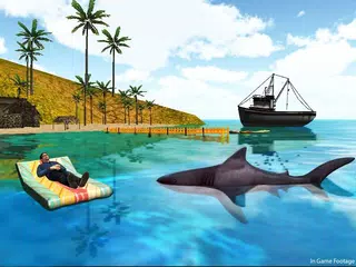 怒っているサメの3Dシミュレーターのゲーム アプリダウンロード