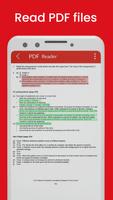 PDF Reader App الملصق