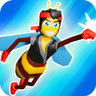 Justin the Bee: Ninja Runner icono