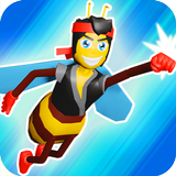 Justin the Bee: Ninja Runner иконка