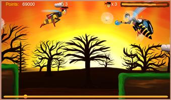 Justin the Bee: Ninja Runner 海報