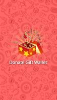 Gift Donate Wallet ポスター