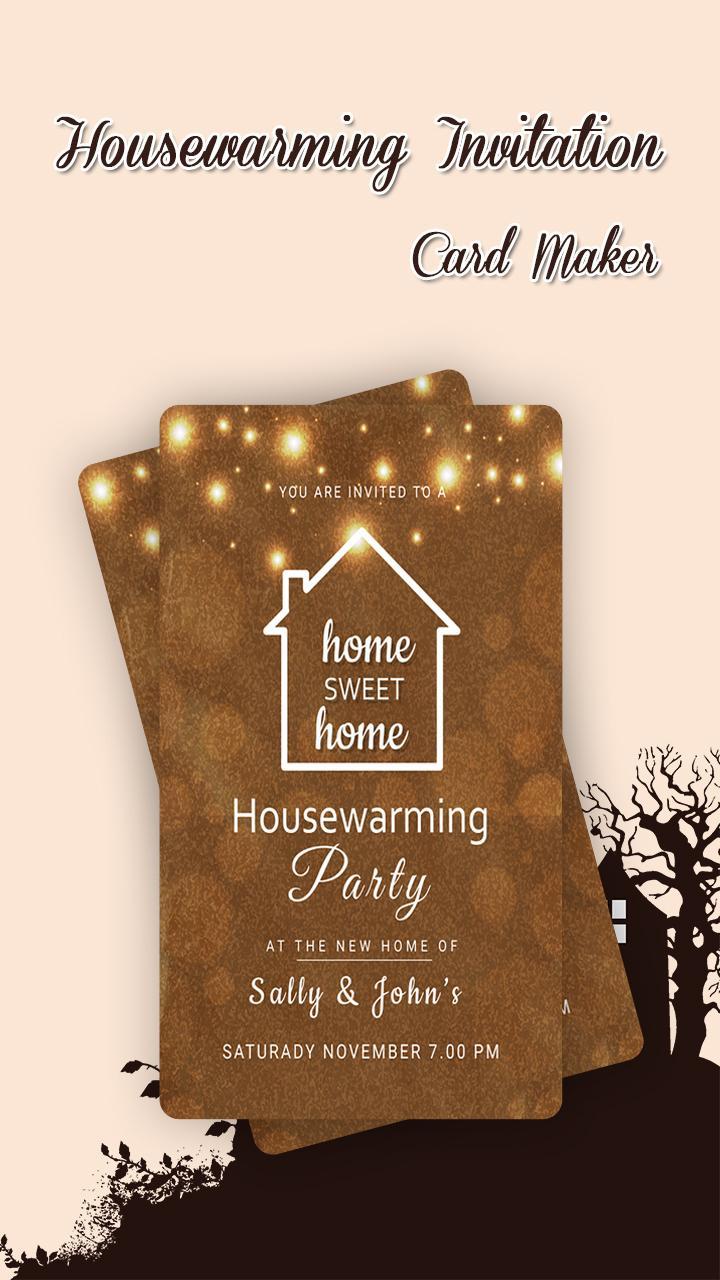 Housewarming Invitation Maker For Android Apk Housewarming Invitation Maker For
