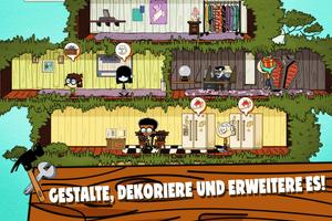 Die Louds: Baum-Haus Bauen Design Simulator Plakat