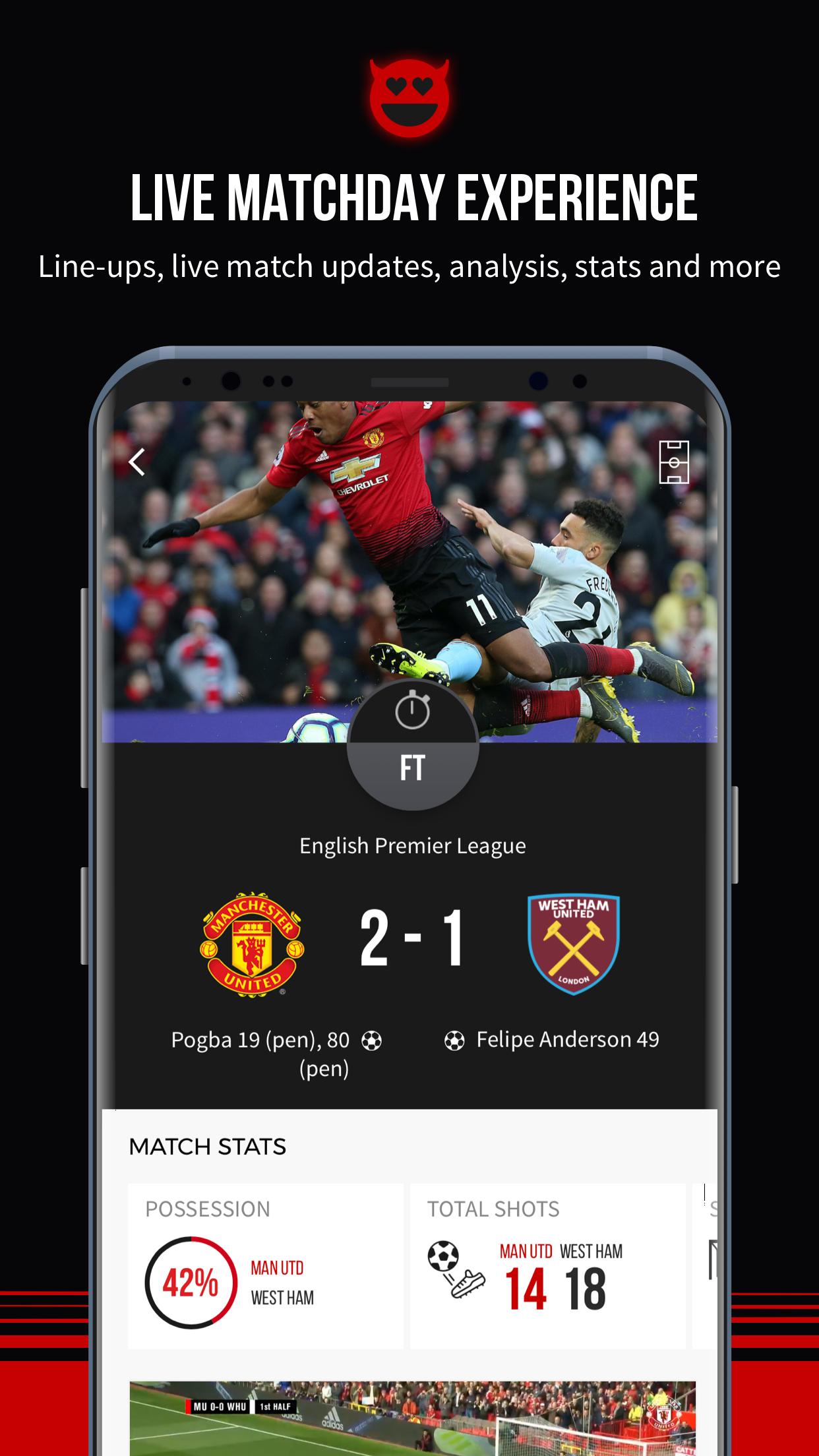 Manchester United Official App for Android - APK Download