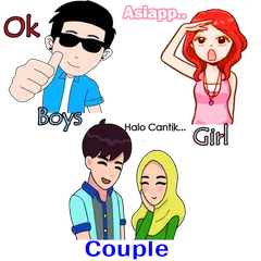 Boys n Girl Stiker Chat