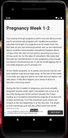 Pregnancy Tracker Week by Week ảnh chụp màn hình 1