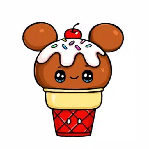  Descarga de APK de Cómo dibujar un helado lindo para Android