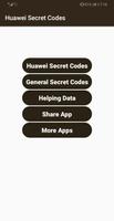 Secret Codes for Huawei Mobiles Free plakat