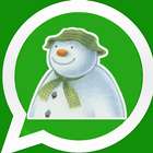 Snowman Stickers for Whatsapp - WAStickerApps 圖標