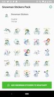Snowman Stickers for Whatsapp - WAStickerApps 海報