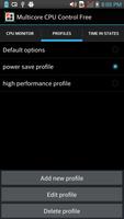 CPU Performance Control Free اسکرین شاٹ 1