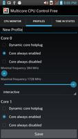 CPU Performance Control Free تصوير الشاشة 2