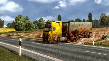 camion de boue tout terrain Affiche