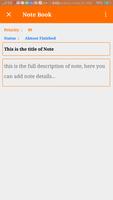 Note Taking App capture d'écran 2