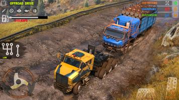Mud Truck Driving Game Offroad 海报