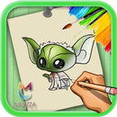 How to Draw Little Yoda Cute APK