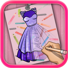 How to Draw Fashion Dress & Clothes Step by Step-icoon