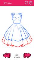 How to Draw Fashion Dress & Clothes Step by Step screenshot 2