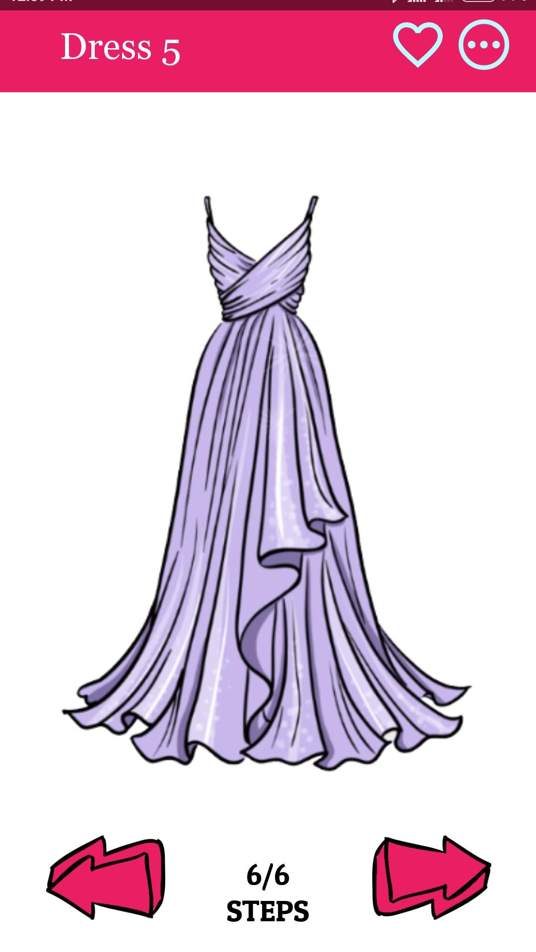 Comment dessiner la robe de mode étape par étape pour ... Comment dessiner la robe de mode étape par étape pour ...