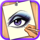 Aprende a dibujar los ojos icono