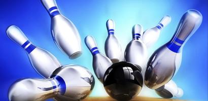 3D Bowling Strike Club Affiche