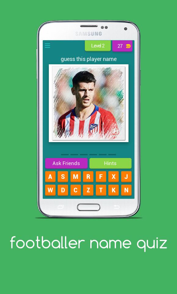 Android 用の サッカー選手の名前クイズ Apk をダウンロード