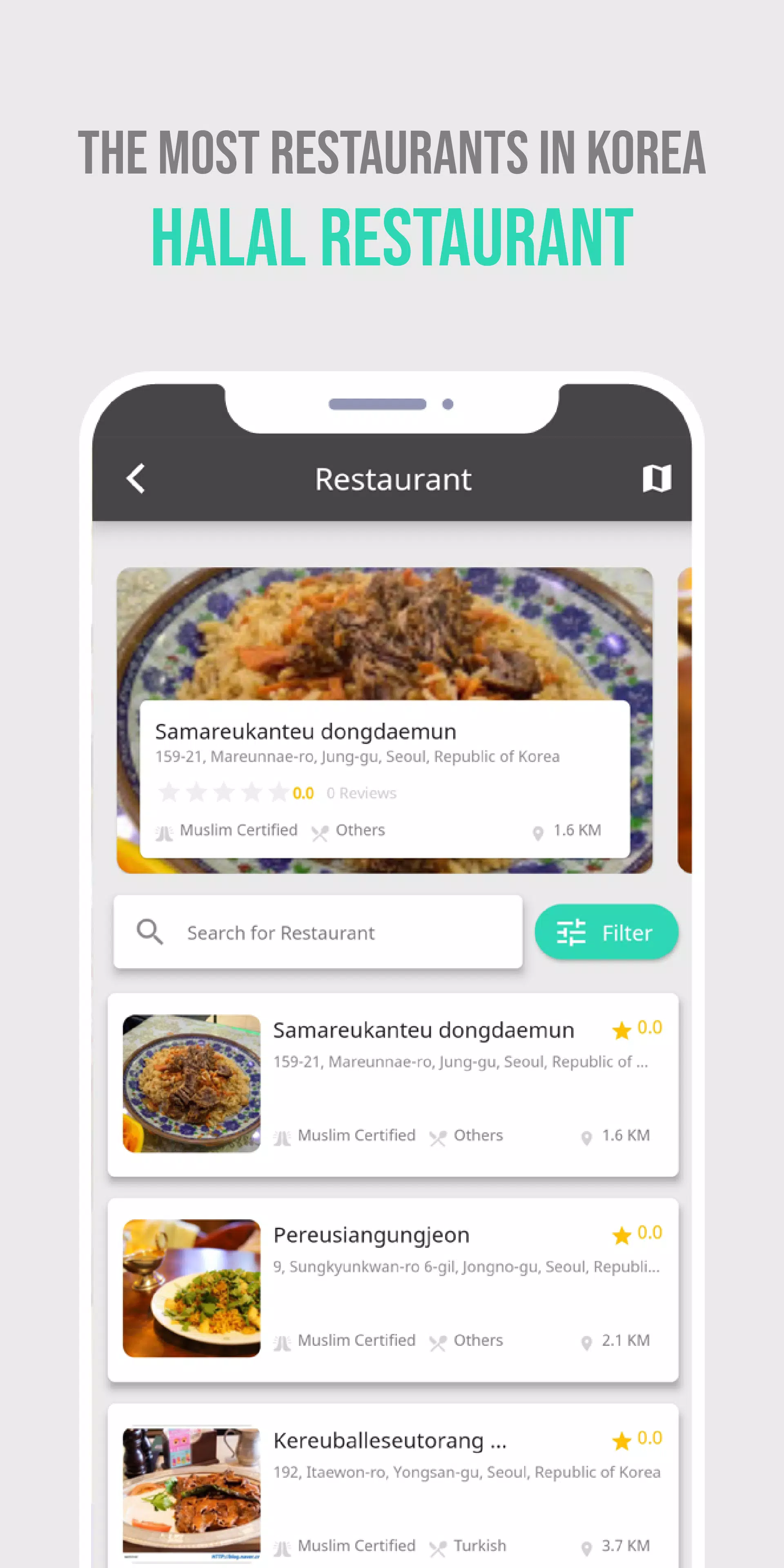 MUFKO: Korean Snack Scan, Halal Restaurant, Muslim APK for Android Download