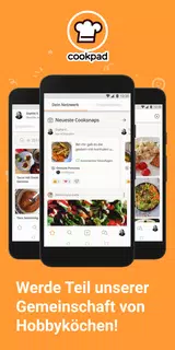 Cookpad: Finde & Teile Rezepte