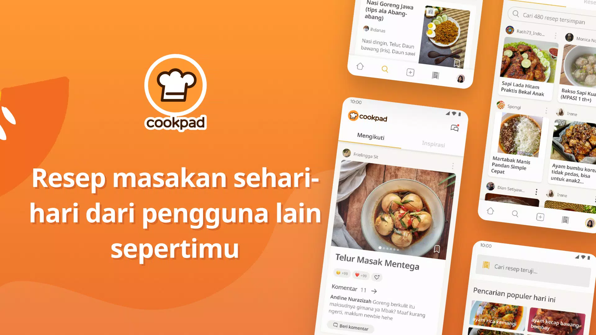 Cookpad APK untuk Unduhan Android