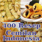 400 Resep Cemilan Indonesia ícone