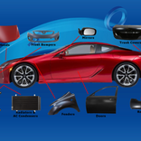 Vehicle Auto spare finder