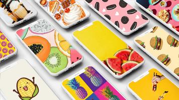 Cute Food Wallpapers 포스터