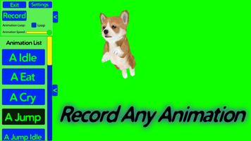 Animated Dog Green Screen VFX الملصق