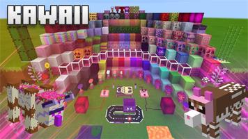 Kawaii world Minecraft captura de pantalla 2