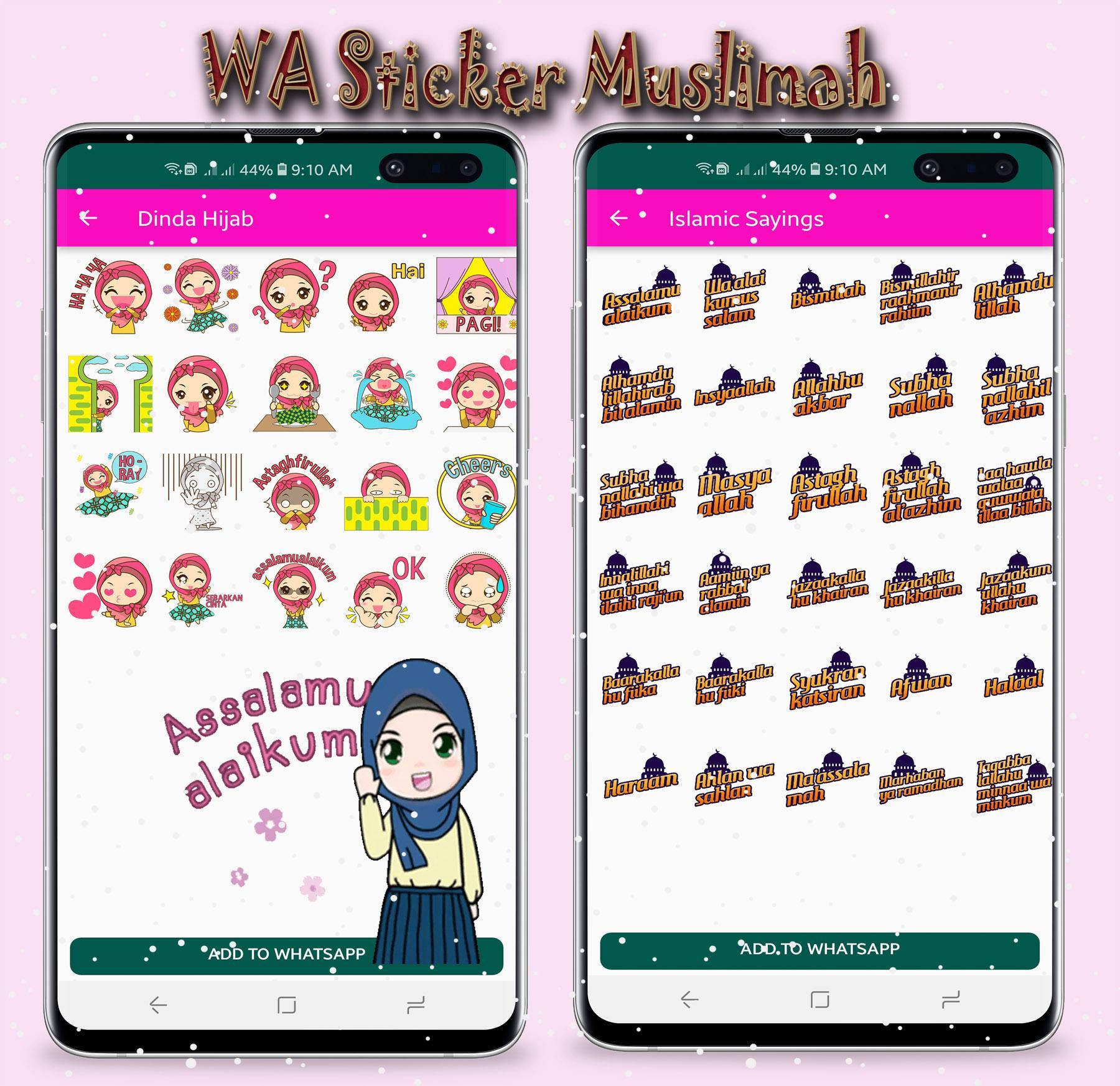 Wastickerapps Hijab Muslimah Islamic Wa Sticker For Android Apk