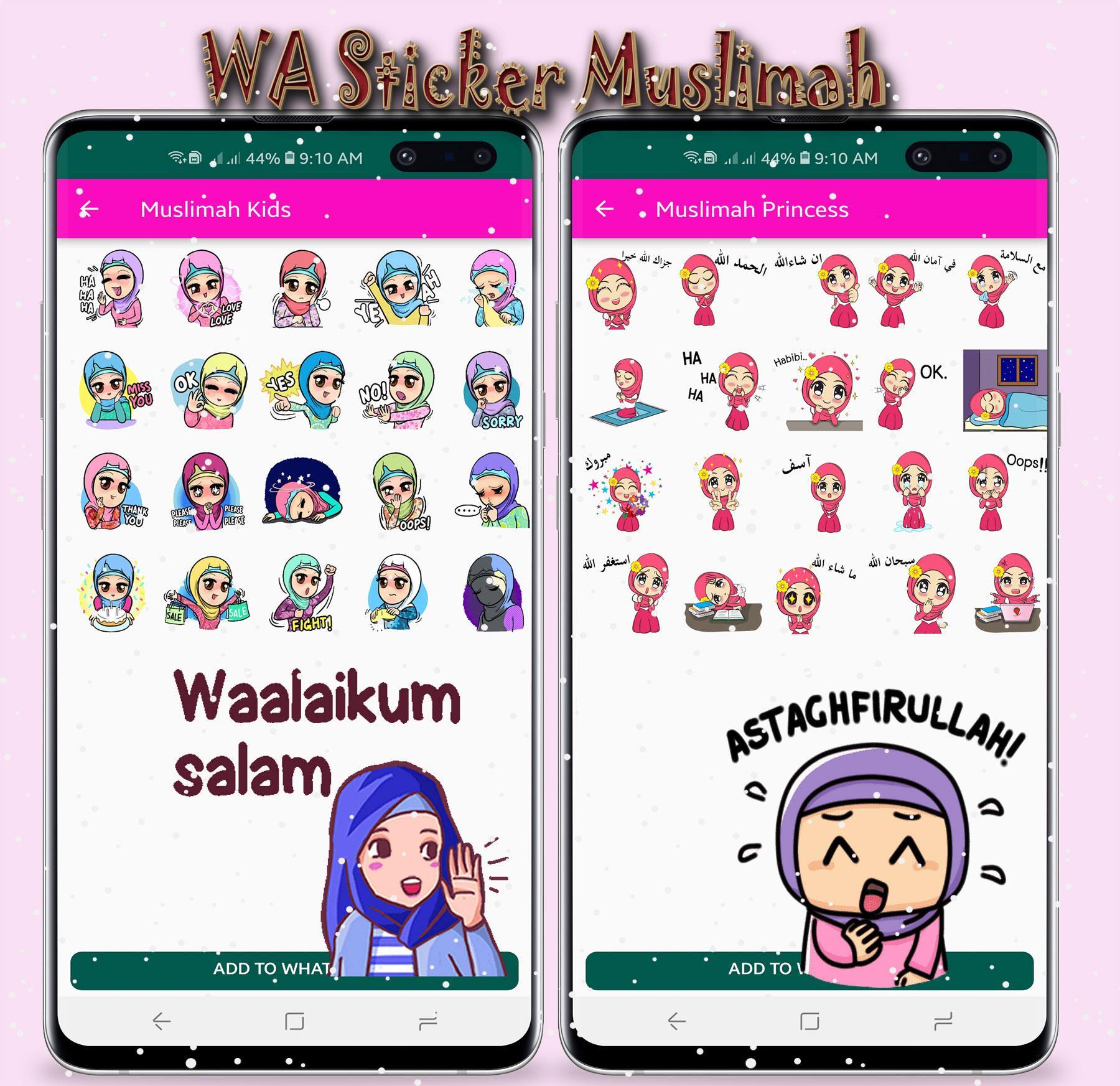 Wastickerapps Hijab Muslimah Islamic Wa Sticker For Android Apk